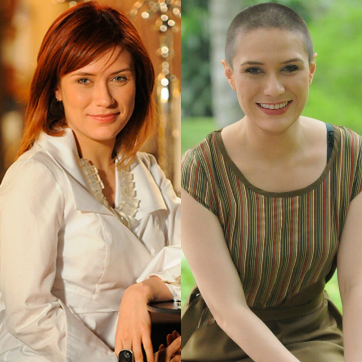 dia_tiago's tweet photo. Mesmo caso da Tatiana de "Caras e Bocas" (2009), a atriz Rachel Ripani até raspou os cabelos porque a personagem teve câncer. Porém, a trama era paralela e não teve muita diferença, o público lembra mais o macaco Xico do que esse enredo e depois disso a atriz sumiu da TV https://t.co/ZL4T5aYzHx