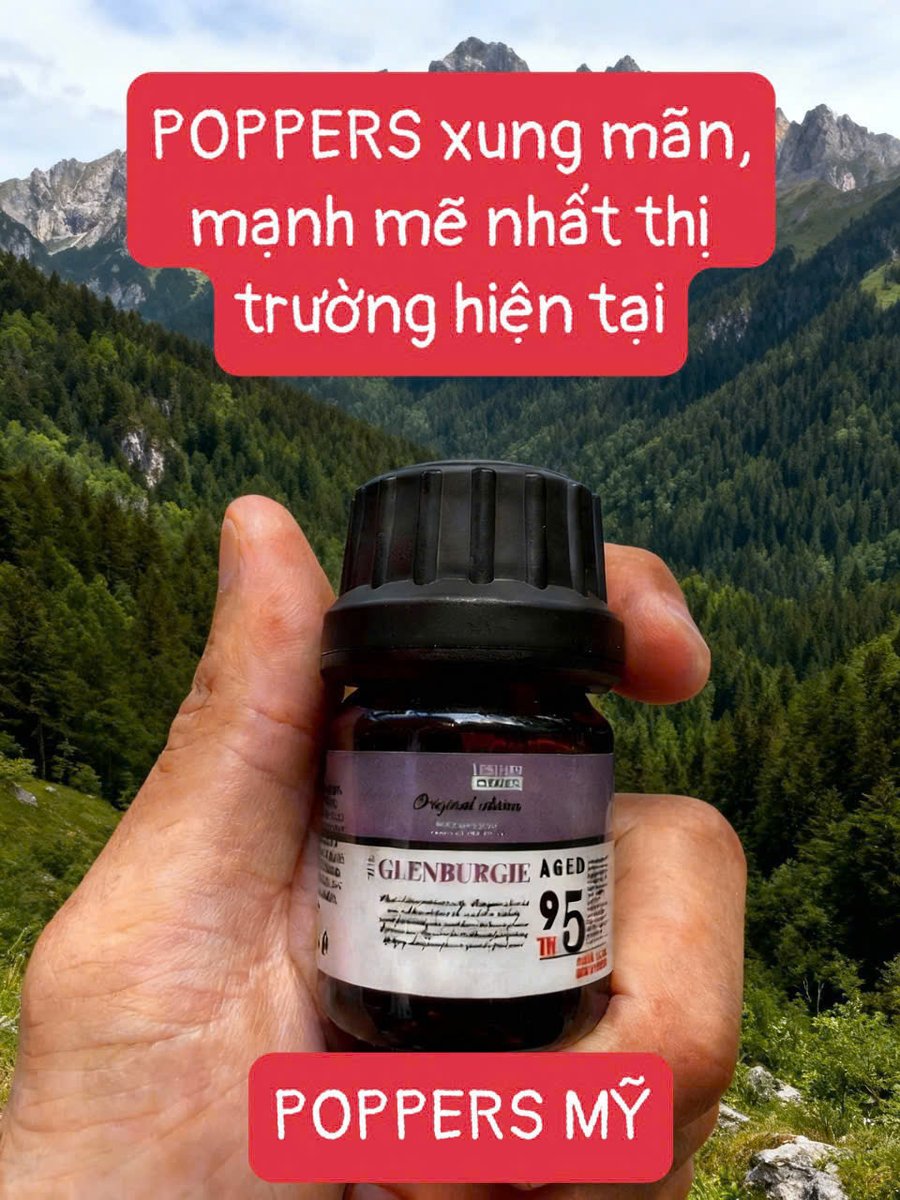 chucmung124's tweet photo. TĂNG ĐỘ DÂM VỚI SP POPPER PHA K.DỤC NÀY
POPPER 95
-Ham muốn làm tình dâng trào sau khi ngửi
-Hàng nhập khẩu Mỹ xịn xò
-Mạnh mẽ, phù hợp với cơ địa khỏe
Mua 1 tặng 1 khi đặt hàng trong hôm nay
Zalo: https://t.co/vqf8UsQt5T
Tele: https://t.co/xHTG6tO1SA https://t.co/M0Ve5k6tbH