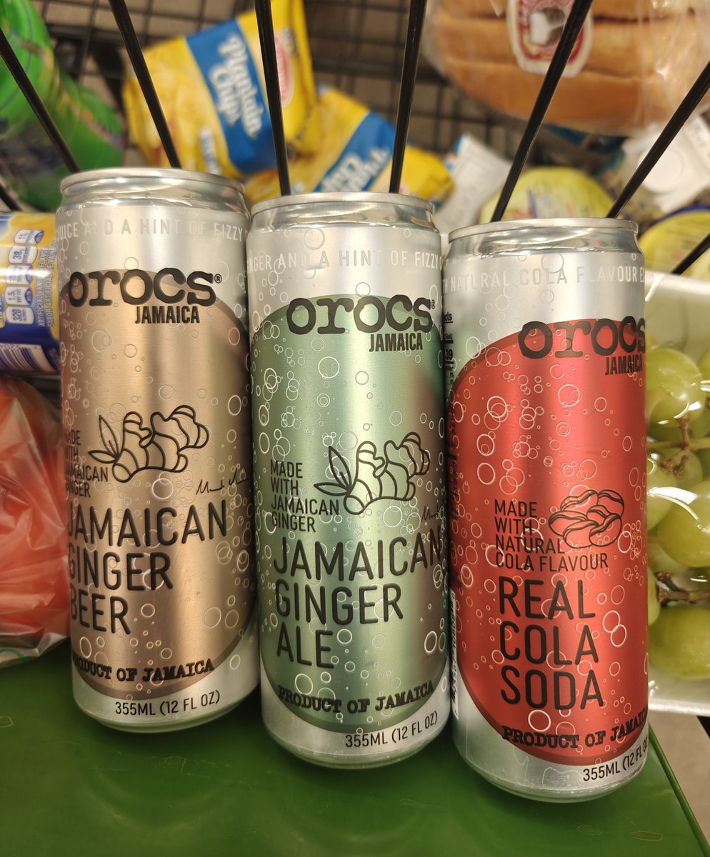 JKavJA's tweet photo. I think these are the most impressive local product I've tried recently. The cola can stay but the ginger beer and ginger ale are great. https://t.co/oCgl89tUS5