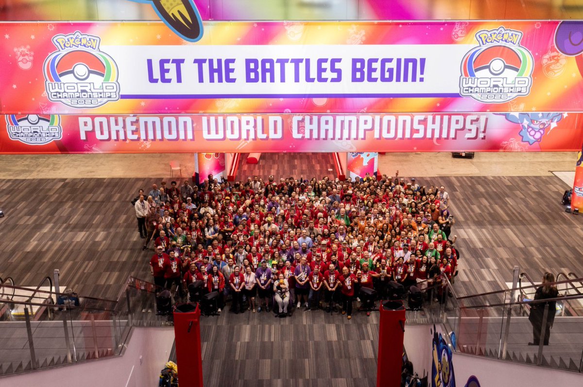 ZorbaJWJP's tweet photo. この度、ポケモンWCS2026でTCG部門のジャッジを務めさせていただいた経験は、私の人生において決して忘れることのできない大切な節目となります

​アリーナで行われた決勝戦のジャッジという大役を担い、新たな世界チャンピオンが誕生する瞬間をすぐ目の前で見届けることができたのは、この上なく光栄であり、同時にとても身の引き締まる思いです

​あの場に立つには自分はまだまだ未熟で、素晴らしいスタッフチームの一員として相応しいのだろうかと、今でも恐縮する気持ちでいっぱいです

​それでもここまで歩んでこられたのは、TPCとTPCiの垣根を越えて支え、導いてくださったジャッジ仲間の皆様のおかげに他なりません

​特に、外国人である私を温かく迎え入れ、長年にわたり根気強く見守り育ててくださった日本のジャッジ仲間の皆様には、言葉では言い尽くせないほどの感謝を感じています

​日本で培った経験があったからこそ、WCSという世界の大舞台に立つことができました

至らない点の多い私を受け入れ、信じてくださった皆様に、心より御礼申し上げます

​そして何より、会場に最高の熱気と素晴らしいスポーツマンシップを届けてくれたプレイヤーの皆さん、本当にありがとうございました。皆さん一人ひとりの情熱こそが、このゲームの真髄です

​これからのことは分かりませんが、またスタッフとして貢献できる機会をいただけるのであれば、2027年シーズンのどこかで再び皆様とお会いできることを心から楽しみにしています

​関わってくださったすべての皆様、本当にありがとうございました🫡

Staffing Pokémon WCS 2026 is a milestone I will cherish forever.
I had the immense privilege of judging the TCG Masters Finals on the main stage and witnessing our new World Champion crowned up close. Standing there was deeply humbling.

I know deeply that I'm not the most qualified person to be up there and might not even be worthy enough to be part of the amazing staff team.

The journey was made possible entirely by the mentors and fellow Professors—across both TPC and TPCi—who supported and guided me.

Especially to the Japanese Professor community for warmly welcoming me and investing so much patience in my growth over the years, despite my being a foreigner.

It is only because of them that I am able to bring my experiences in Japan to Worlds, a much larger stage.

So, from the bottom of my heart, thank you for accepting me even if I'm not good enough.

Last but not least, to all the players at the event, thank you for bringing unmatched energy and sportsmanship to the arena. You are the heart of this game.

No one knows what the future holds, but if ever the chance to staff again arises, I hope to see everyone again in the 2027 season somewhere.

Truly, thank you.🫡