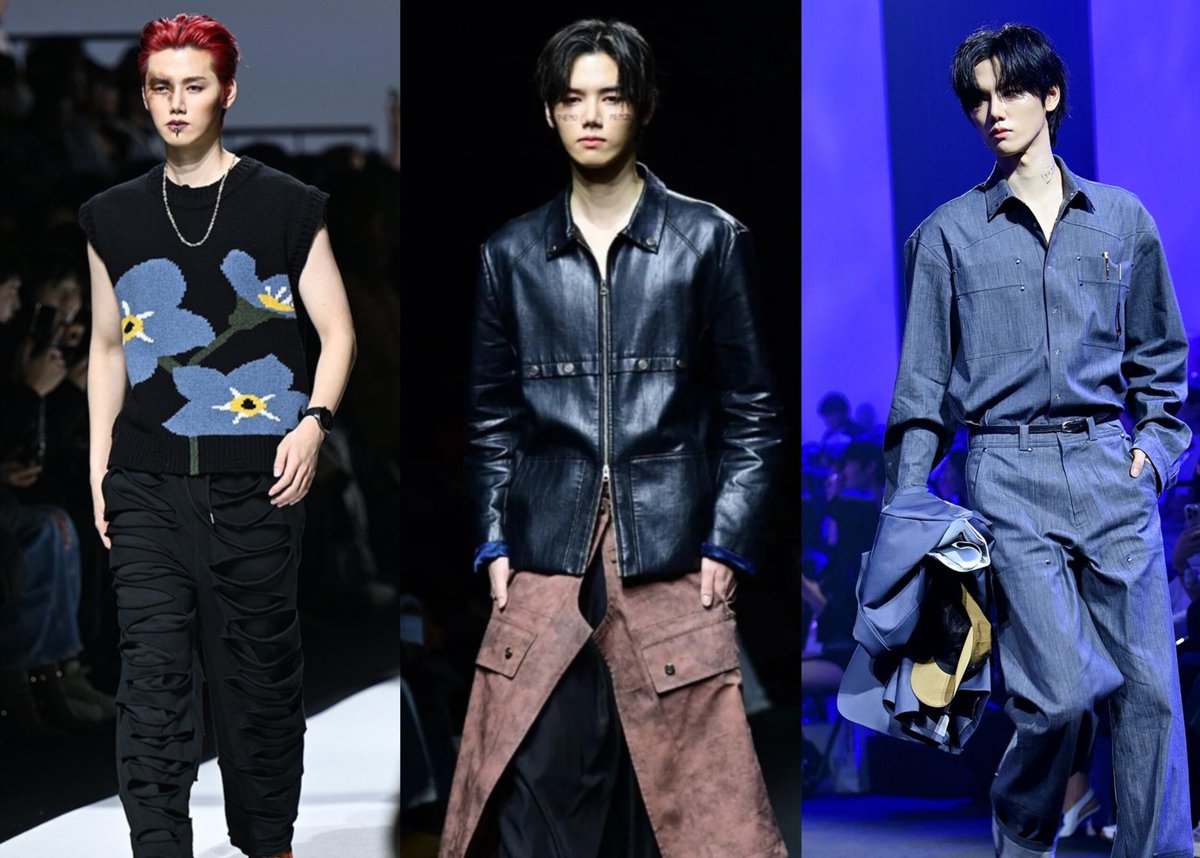 cravitytwt's tweet photo. minhee for seoul fashion week 2024, 2025, 2027 https://t.co/o5A0Cc6p3B