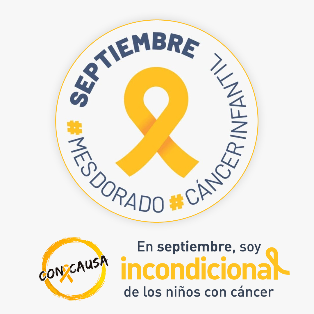 ConCausaMX's tweet photo. Hoy comienza Septiembre Dorado, el mes de concientización sobre el cáncer infantil.

Durante todo septiembre, el dorado nos recuerda algo muy importante: que detrás de cada diagnóstico hay un niño, una niña, una familia y una historia que merece ser acompañada #SeptiembreDorado https://t.co/mpGlTSNWVV