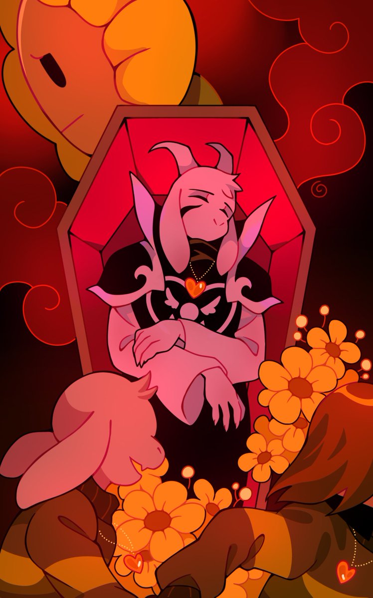 GhostBento's tweet photo. Lost in grief. Lost in rage.
#undertale #Asriel #Chara https://t.co/SnE9avPVu7