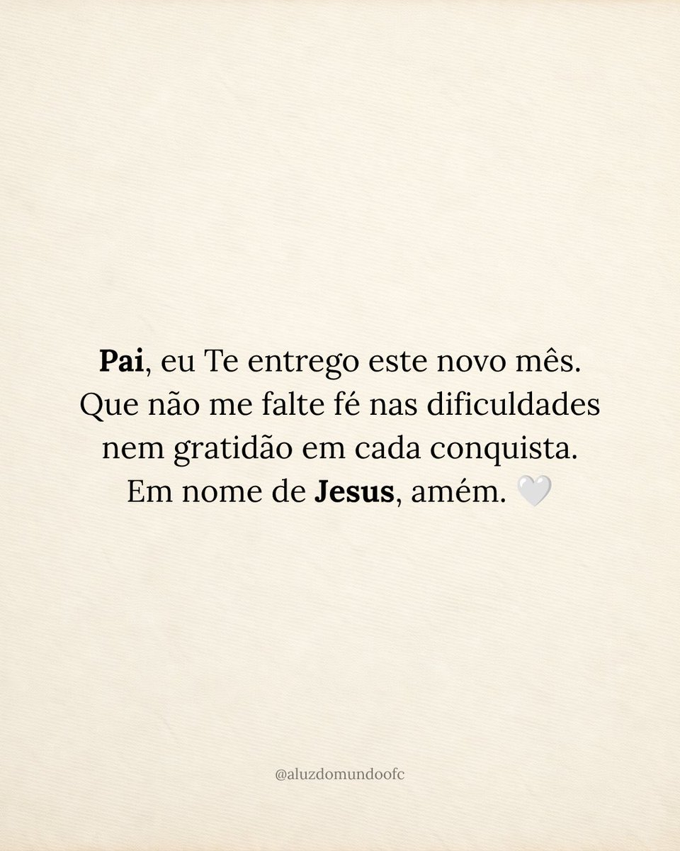 aluzdomundoofc's tweet photo. Amém! https://t.co/j1JZE1wS9H