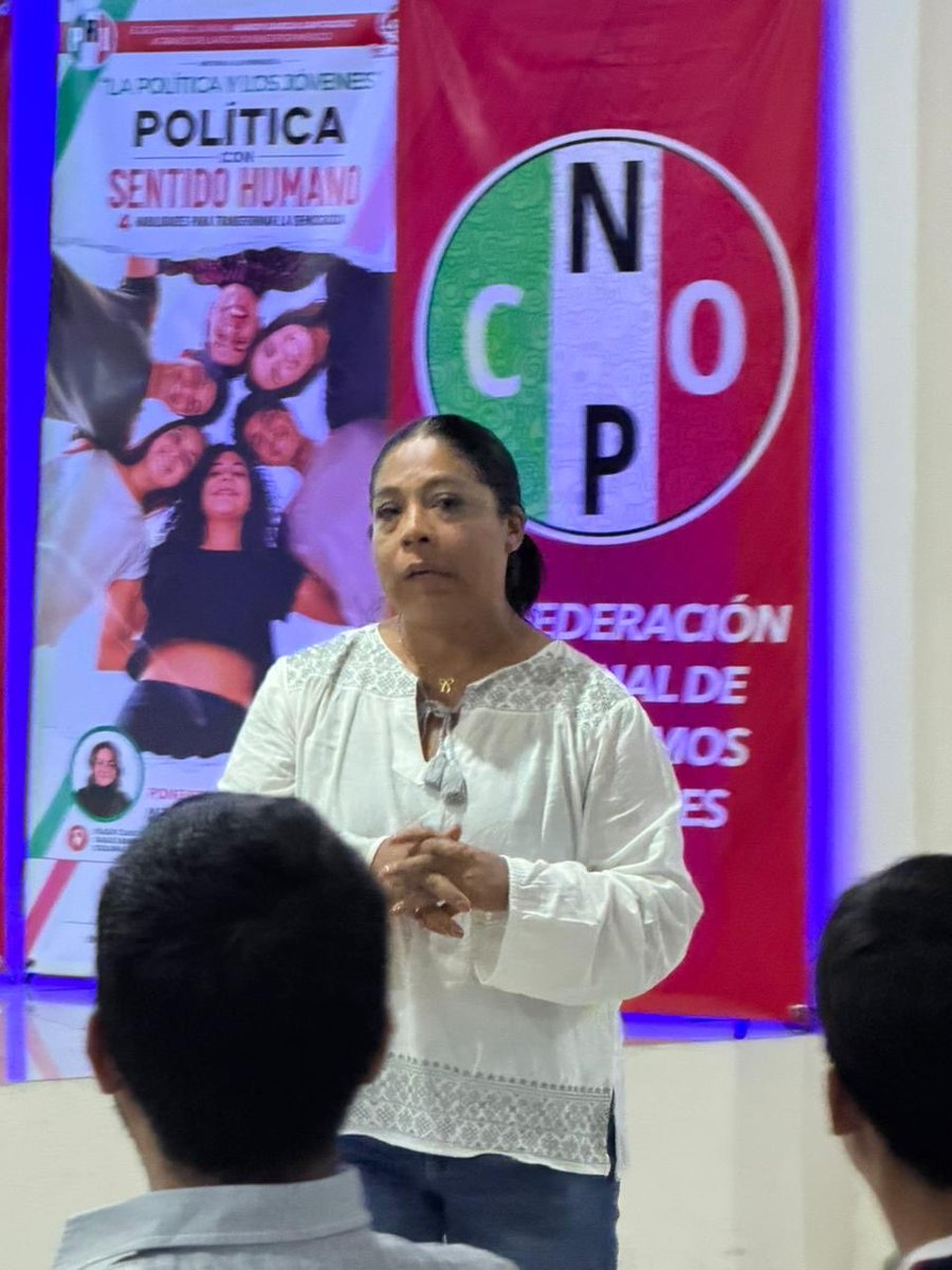 PRI_Tlaxcala24's tweet photo. 🗣️✨ La juventud tlaxcalteca se prepara para transformar la democracia.

Desde la Red Jóvenes x México Tlaxcala, seguimos impulsando liderazgos con preparación, conciencia y compromiso, con la ponencia “La Política y los Jóvenes: Política con Sentido Humano”.

🔴⚪🟢 #PRITlaxcala https://t.co/rhpMPoiQMk
