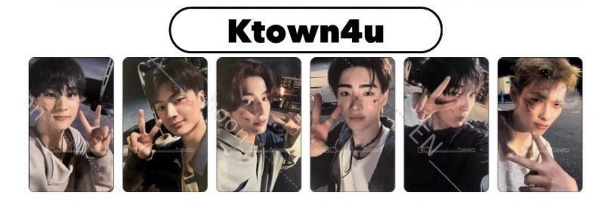 kikiloniev's tweet photo. พร้อมส่ง dm / mention ❤︎

- Lucky Draw Ktown4u 

♡˖ จองวอน ซอนอู 
ใบละ 265 shipping 35 𓂃𓈒𓏸⭑

#ตลาดนัดเอนไฮเพน #ตลาดนัดenhypen https://t.co/NEAvnZIkEi