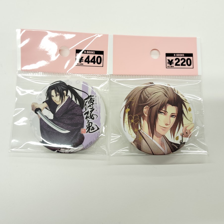 K-BOOKS乙女館 乙女ゲーム部門 в X: „【入荷情報】 「薄桜鬼」缶バッジ