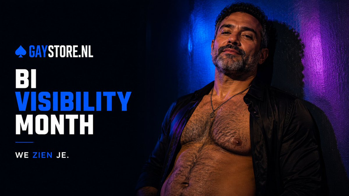 GayStoreNL's tweet photo. Het is Bi Visibility Month. 💙💜

Val je op mannen? Vrouwen? Allebei?
Voor ons hoef je vooral maar op één ding te vallen:
plezier. 😉

#BiVisibilityMonth #BisexualVisibility #LGBTQ https://t.co/j4tvElXWUw