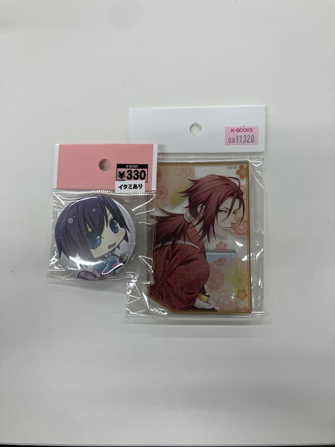 K-BOOKS乙女館 乙女ゲーム部門 в X: „【入荷情報】 「薄桜鬼」缶バッジ