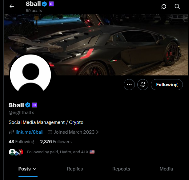 Acey0x's tweet photo. @eightballx Doesn't show for us only you. https://t.co/o3LCk20Ae7
