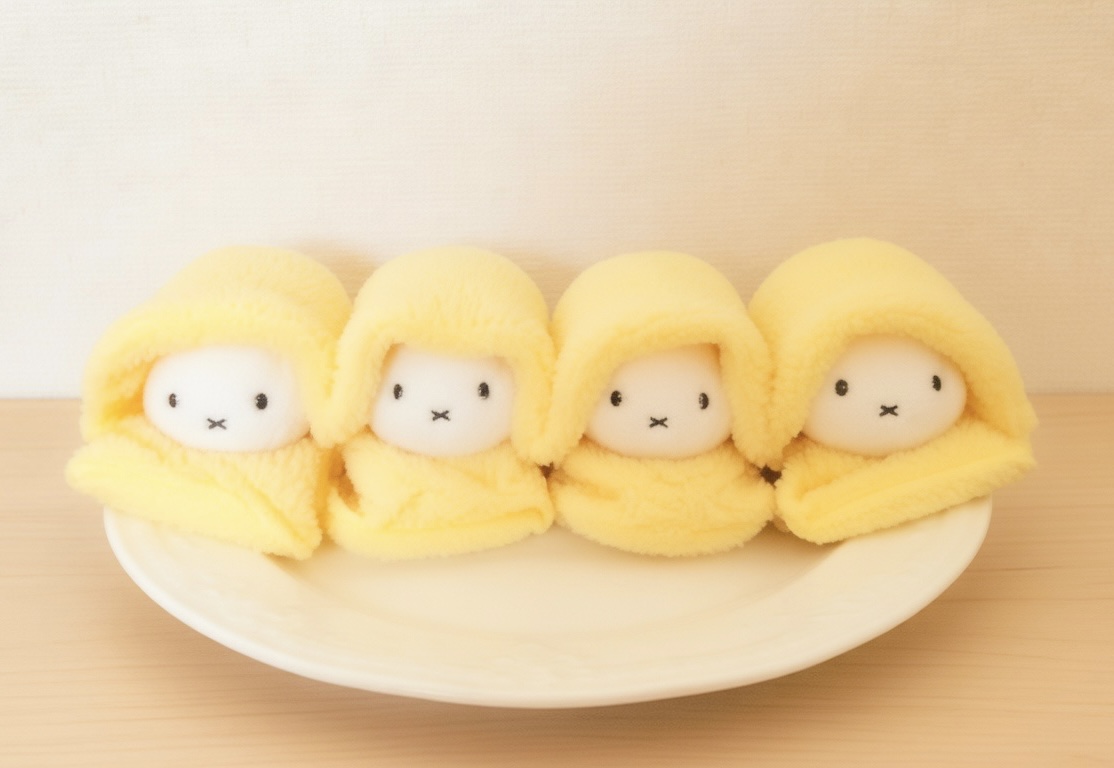 miffytoyururi's tweet photo. たまご焼きうさぎ https://t.co/tQKOHZwAlz