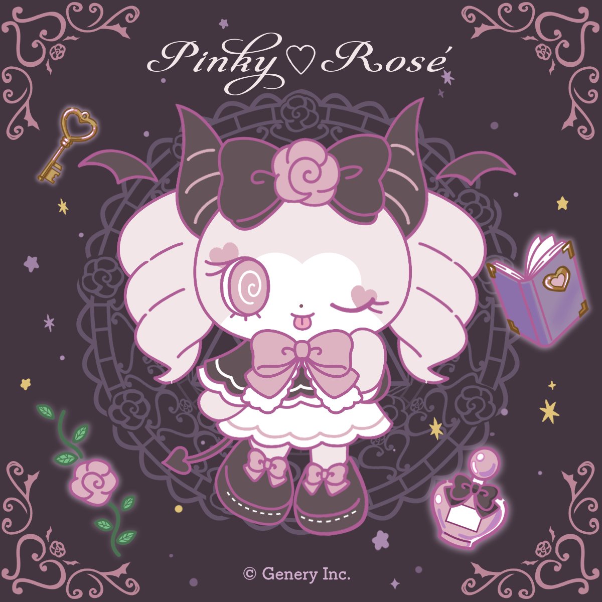pinkyroselafary's tweet photo. はじめまして！
わたし、ピンキー♡ロゼ。
おしゃれが大好きな悪魔の女のコなの🌹

これからよろしくね♪ https://t.co/hE7lbdSiT1