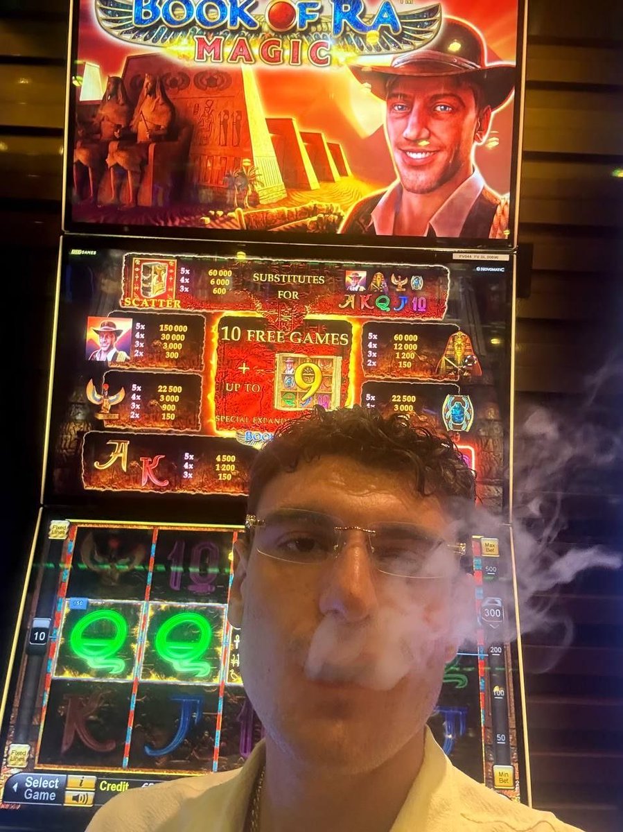 FirstGamblerOPF's tweet photo. IT’S NOT ABOUT HOW MUCH YOU WIN.

IT’S ABOUT HOW DEGEN YOU ARE WILLING TO BE TO LIVE THIS LIFE. 🎰

OLD PICS. OLD WINS. OLD MEMORIES.
Because right now�� WE’RE FUCKING BROKE. 💀

The grind starts again.
The casino is waiting.

THE ADVENTURE STARTS SOON.
ARE YOU READY? 🎰🚀