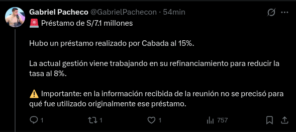 BazanElejalder's tweet photo. 💩#MundoCaca🎻Fondo Mierdazul ha dejado un forado de S/ 25 millones. Ese es el proceso concursal que tanto defienden los chupapingas que reciben plata por lo bajo, mediante "consultorías" del empresario de Padrogo. #CasoChichoSalas #PagaCagon https://t.co/vm9gjK6saD