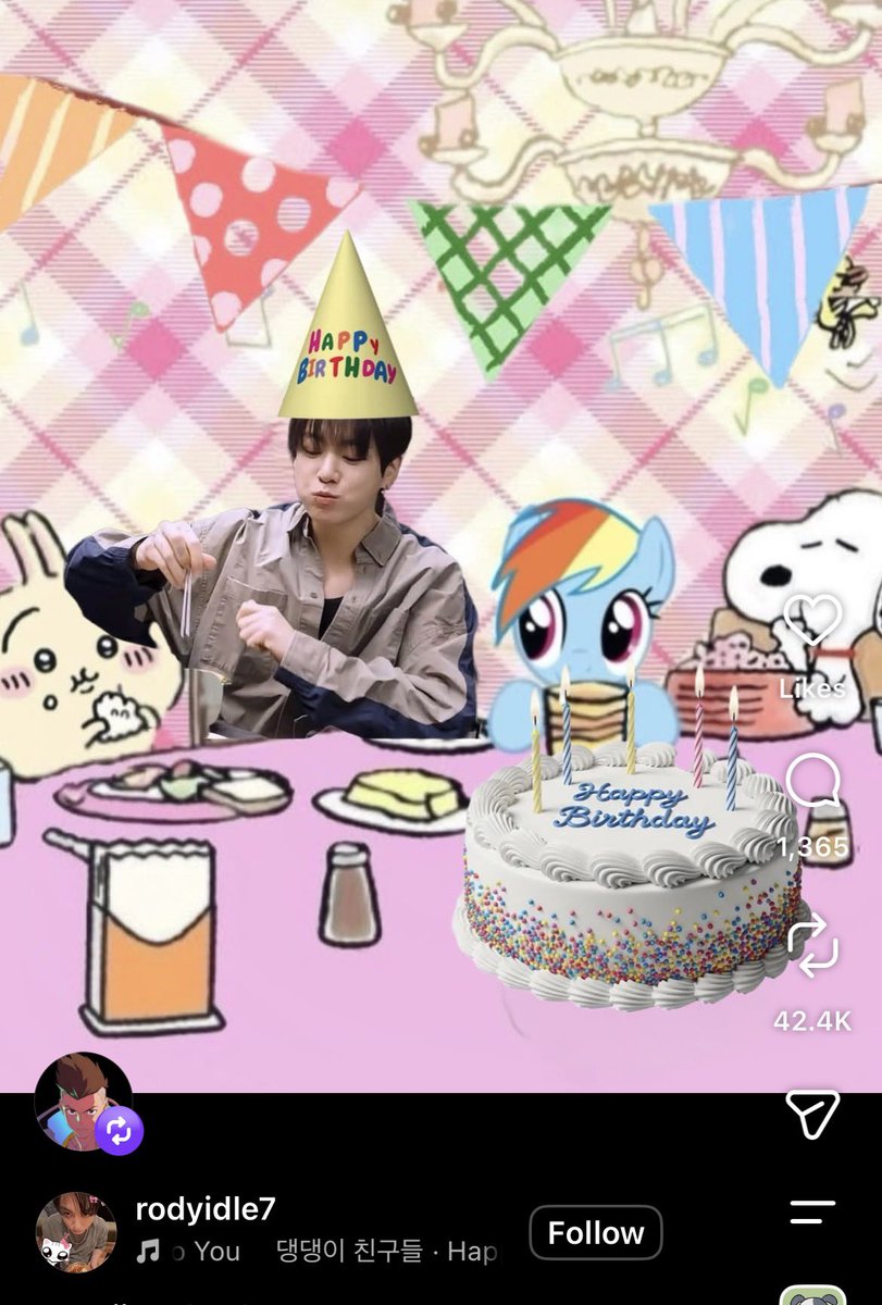 snowflowergifts's tweet photo. this hbd repost he’s so funny 😭😭 https://t.co/NIVBUsgv0n