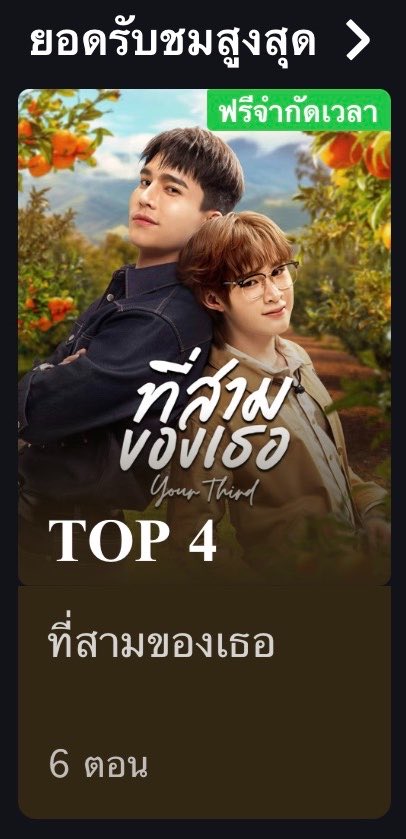looknnaam's tweet photo. ผังการจัดอันดับใน iQIYI 💚
TOP1 มาแรงที่สุด
TOP4 ยอดรับชมสูงสุด
TOP4 ซีรีส์แนะนำ

🌴🌊🦀🌳🍊💕

ไปกันต่อค้าบบบ ใครว่างๆแวะดูกันต่อได้เยยย
ใครผ่านไปผ่านมาแวะชิมความเพี้ยนพี่สาม
ความน่ารักน้องแจมได้น้าครับนิ้ง  555555555

#ที่สามของเธอSeries #YourThirdSeries https://t.co/N69WcAz9TK