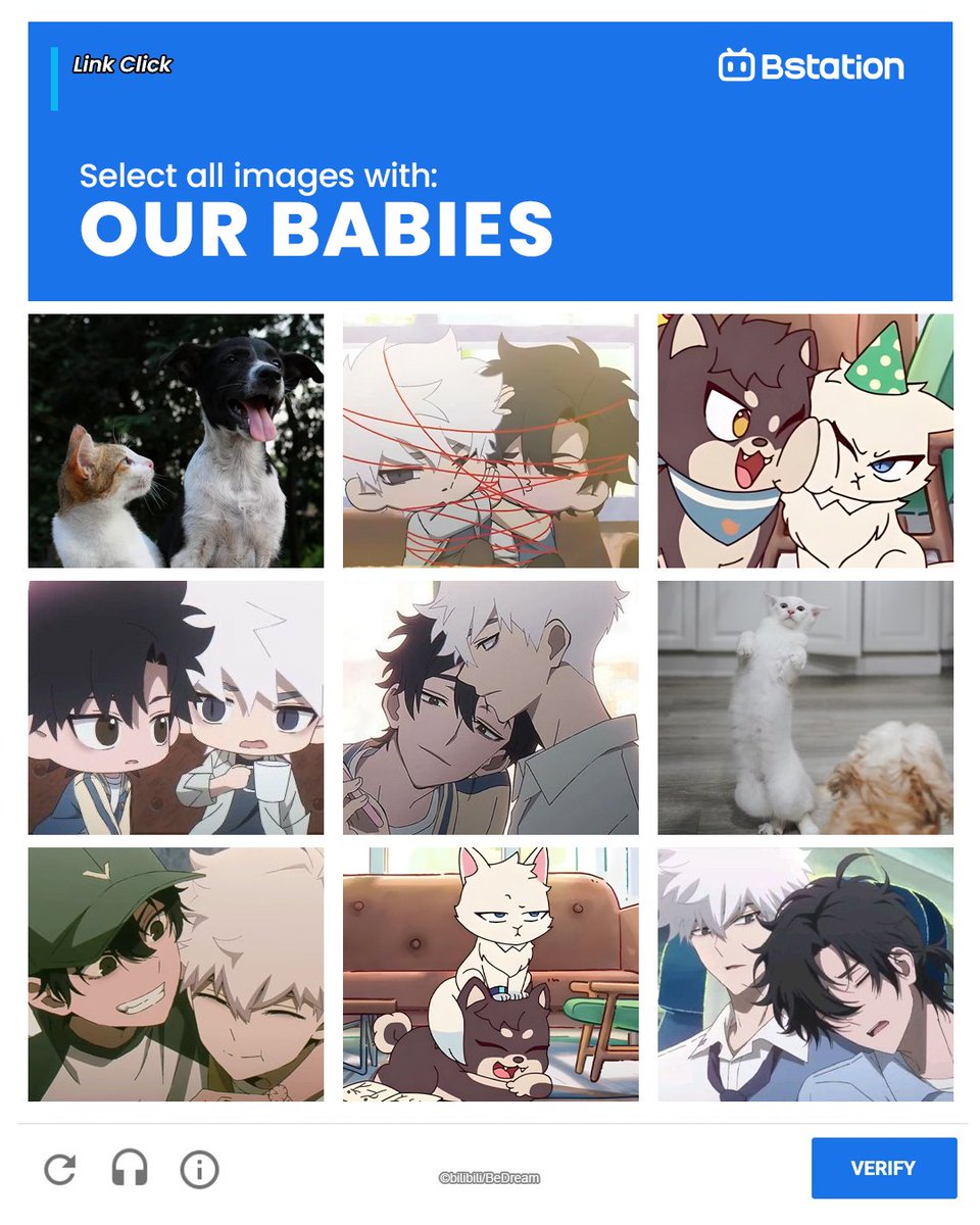 BstationID's tweet photo. Bantu mimin solve reCAPTCHA nya dong~ 🥺

📺 Link Click 3
⏰ Tayang setiap Jumat jam 10:00 WIB

#LinkClick #Madebybilibili #bstation #Bstationbeyondanime #bstationanime https://t.co/znenWlGC5W