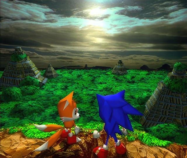 SEGAcaturn's tweet photo. "sonic what we doing here dude"
"heh, im just stopping to admire the view, lil bro!"
"bro fuck this i wanna run and collect rings and loop the loops and stuff"
"shut the fuck up you obnoxious little flying bitch??? let me enjoy something for once. oh my fucking god fuck you" https://t.co/Kyv7lDt9kt