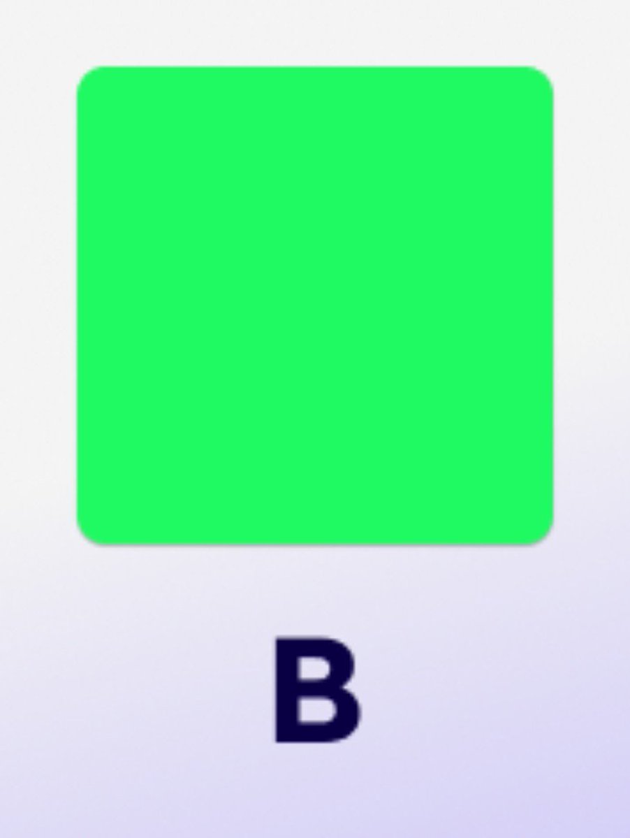 MichaelAmin200's tweet photo. @AEON_Community Definitely B 💚 — this bold green stands out the most and gives me strong AEON vibes! Futuristic, energetic, and ready for the next level.  #AEON $AEON

BEP20: 0x554F675A857030276135261600cebf3d189B6197 https://t.co/4XxZUMrRvm