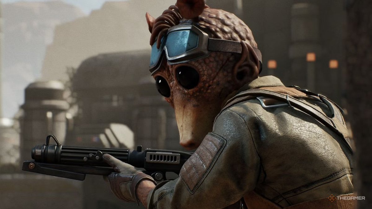 SicklyTheNinJa's tweet photo. Show these devs some love and give Star Wars Zero Company a shot.

It has solid gameplay and memorable characters.

Like Aurelio.