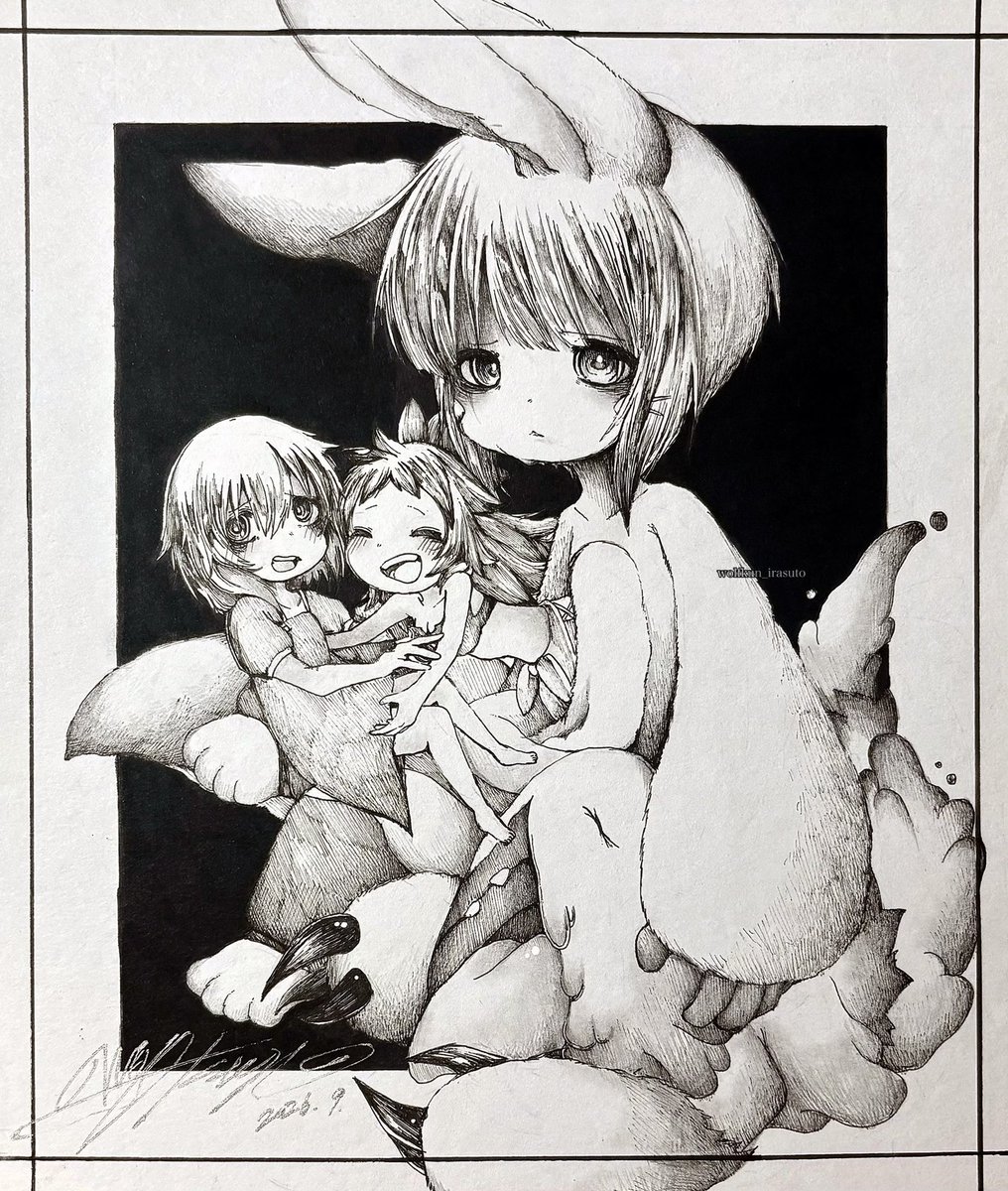 wolfkun_irasuto's tweet photo. #メイドインアビス #Madeinadyss 
可哀想なナナチ https://t.co/fgyaQmRa24