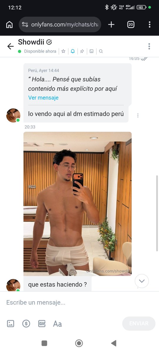 Samledger_'s tweet photo. @Showdeerr @mickey2023usa Po ara que lo quieras cobrar aparte.... Que estafa no paguen el Onlyfans https://t.co/qQ3SWGCefp