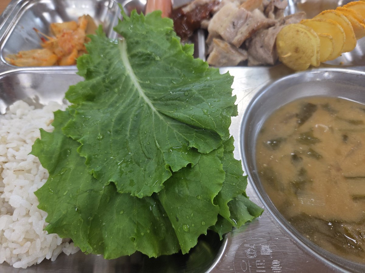 haepaliga65's tweet photo. #오늘의급식이

오늘의 급식이 만족도최상!!! 넘 맛있게 머겄습니닥 https://t.co/LUJDBhY85p