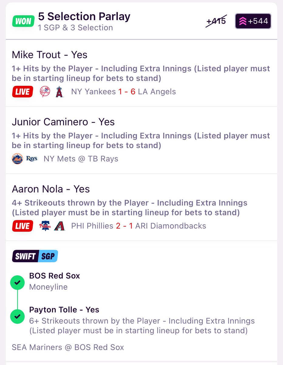 nayrPicks's tweet photo. 🤑LITTLE SWEATY +4.2u💵 https://t.co/F2fgM4UXKY