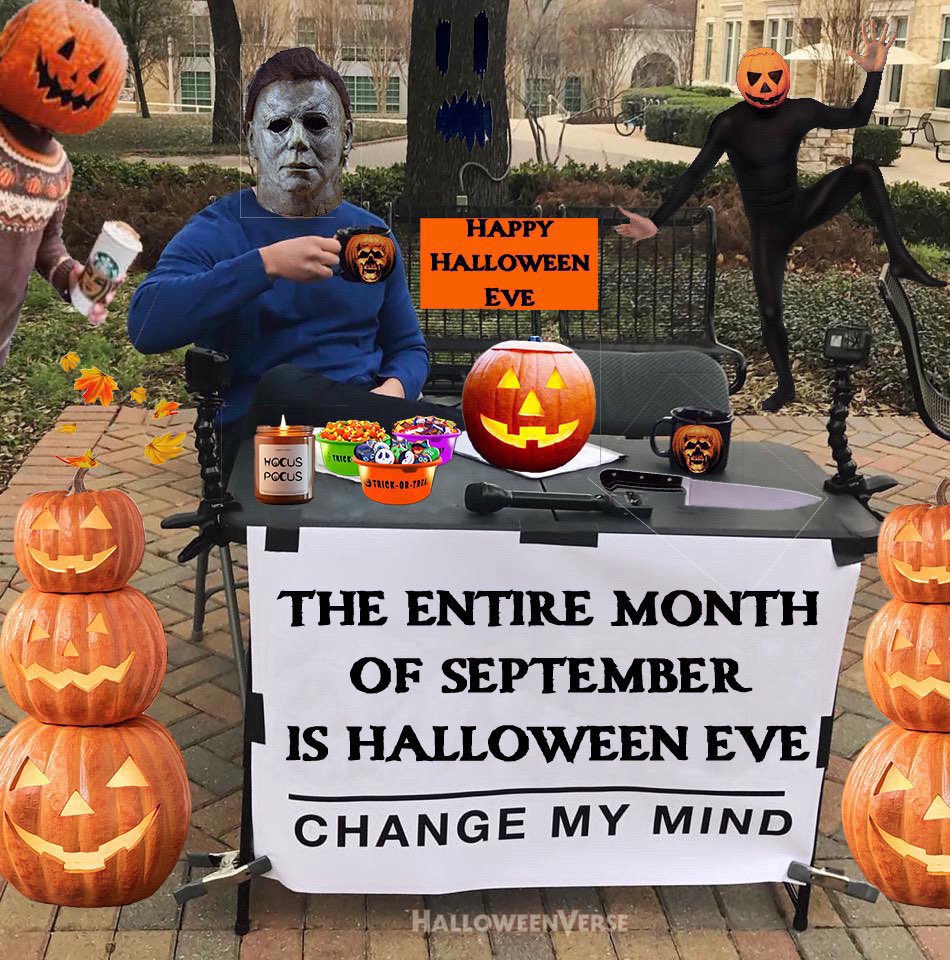 HalloweenVerse's tweet photo. 🎃 HAPPY HALLOWEEN EVE 🎃 
#September #HalloweenEve https://t.co/1PSLAzZfYf