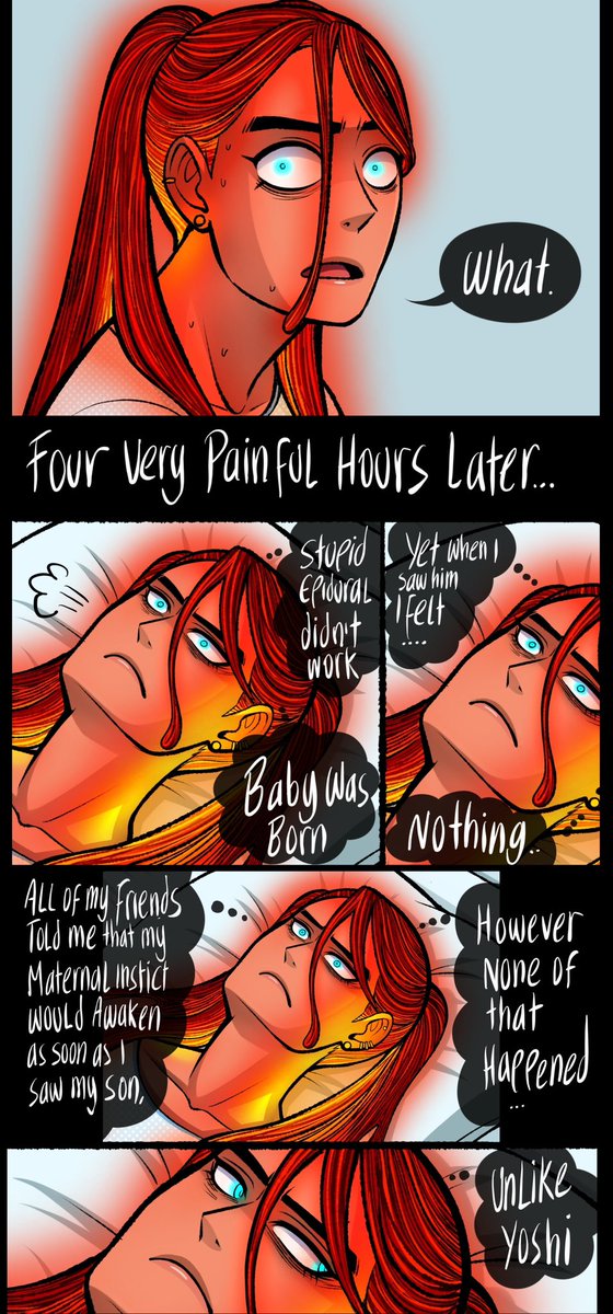 Ackerbangbang's tweet photo. “That’s not how I remember it…”💭 #OC #MHAOC https://t.co/jfogbHsFlF