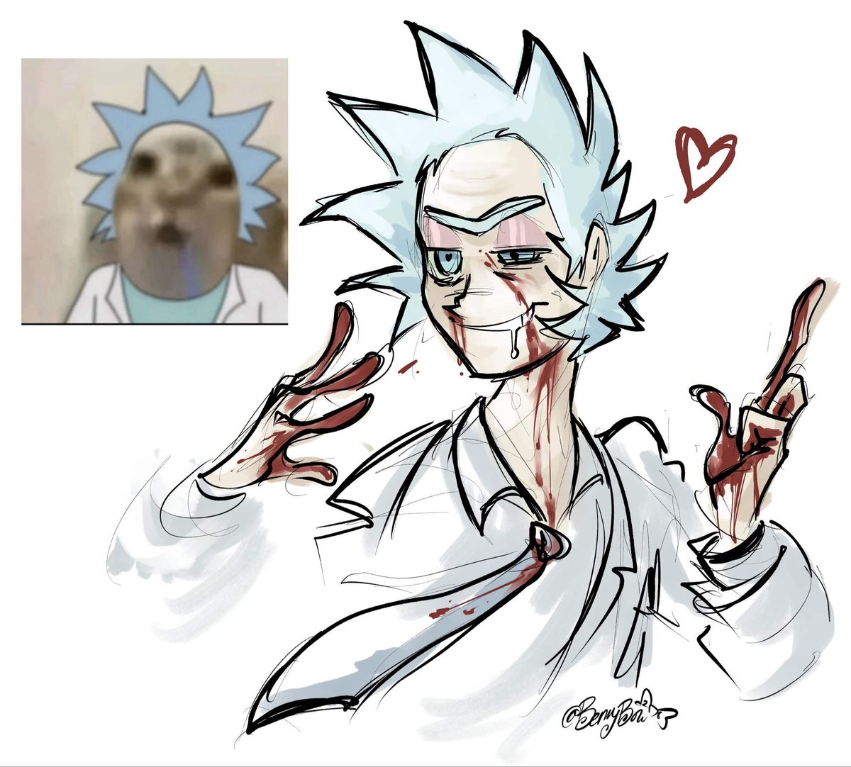 assetsunfound's tweet photo. #rickandmorty i like him https://t.co/9esZgqaLE6