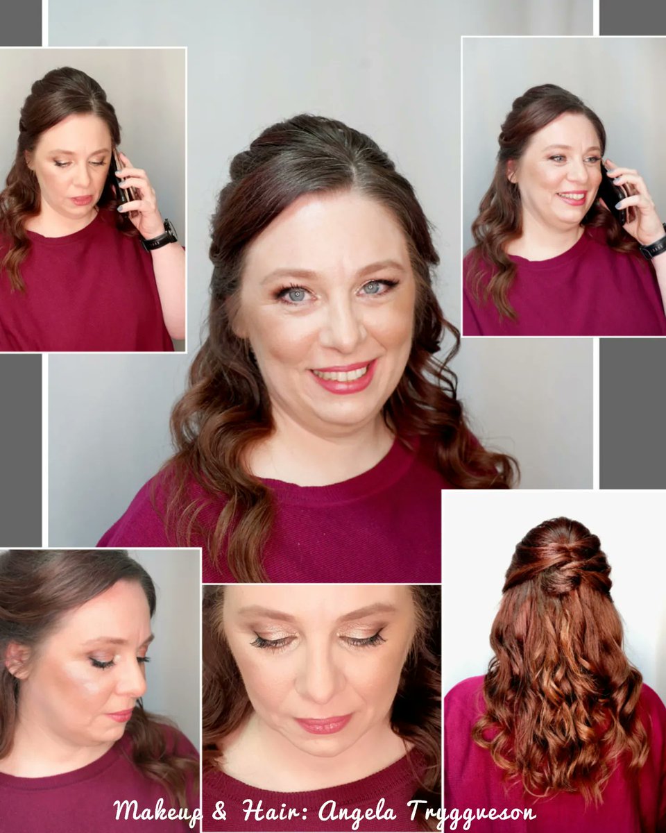 MelinaRogish's tweet photo. Makeup och hårstyling inför Ritas boksläppsfotografering. Naturliga färger framhävde hennes drag, med diskreta lösögonfransar och en proper halvuppsättning. https://t.co/kesuecwvHH