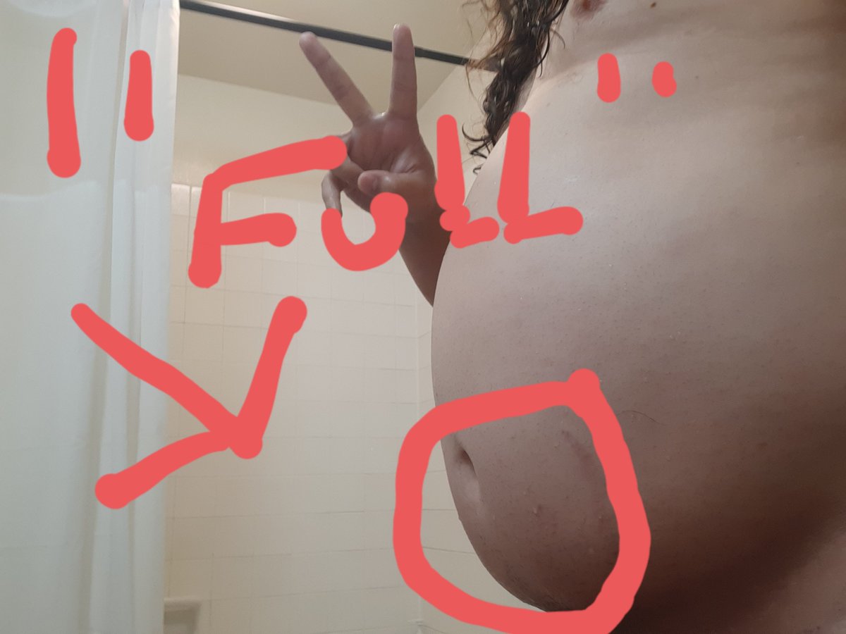 ArcaneCola's tweet photo. Full? That's crazy man , I need 4 gallons a day to stay hydrated #bellyinflation #hydrated #abouttopop https://t.co/43jtJCtjWo