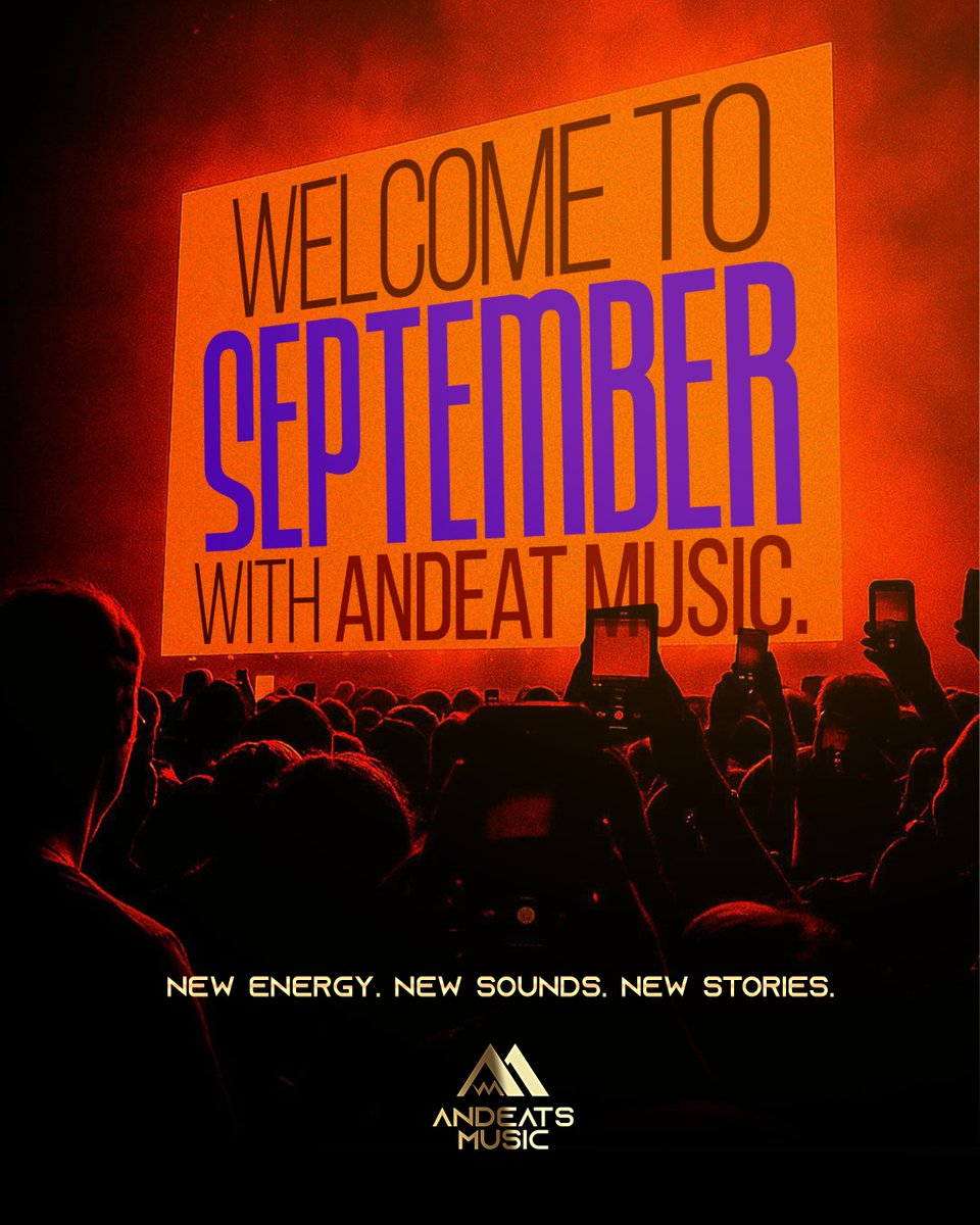 AndeatsMusic's tweet photo. A new month means another chance to create, grow, and make good music.

Here’s to a month filled with great sounds, good energy, and new wins.

Let’s make it count.

#AndeatsMusic #Music #September #NewMonth #afrobeats https://t.co/u2mtnS2KWu
