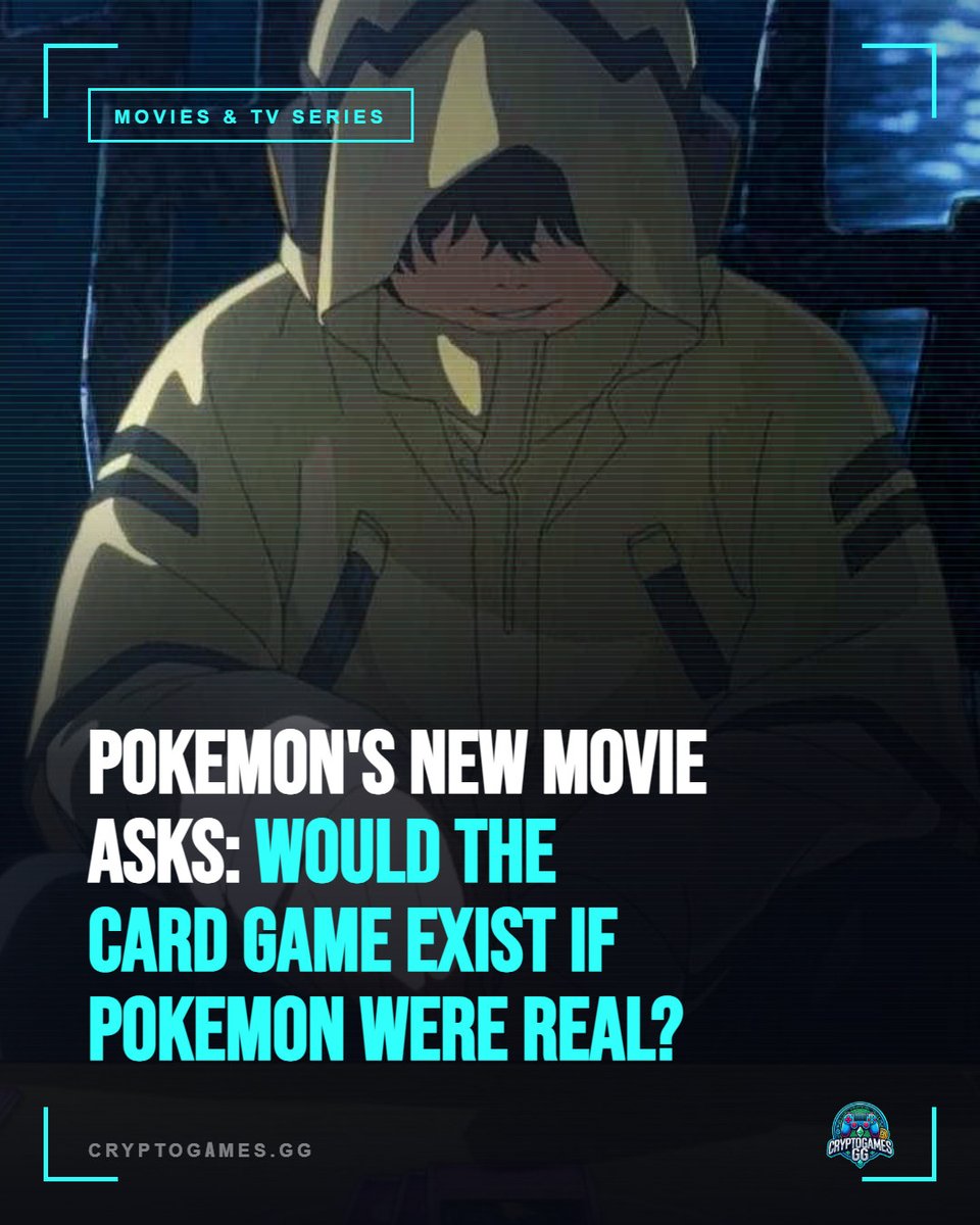 CryptoGamesGG's tweet photo. #PokemonWildCard brings TCG to the big screen after 7 years

🎬 Anime meets card game format—first time either has happened
💭 Core question: Would the TCG even exist in a world where Pokémon are real?
🃏 Release window: 2027

https://t.co/IDnrh8ycrf https://t.co/3OSBkohhJp