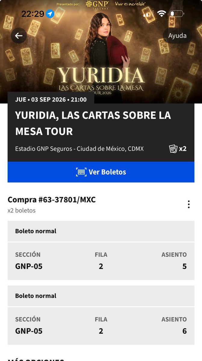 danno190's tweet photo. Se venden dos boletos para Yuridia 3/09 al costo #yuridia #estadiognp #lascartassobrelamesa #ayuda #venta #lapatrona #gnp #concierto me ayudan con rt https://t.co/2UVRcXU7B1