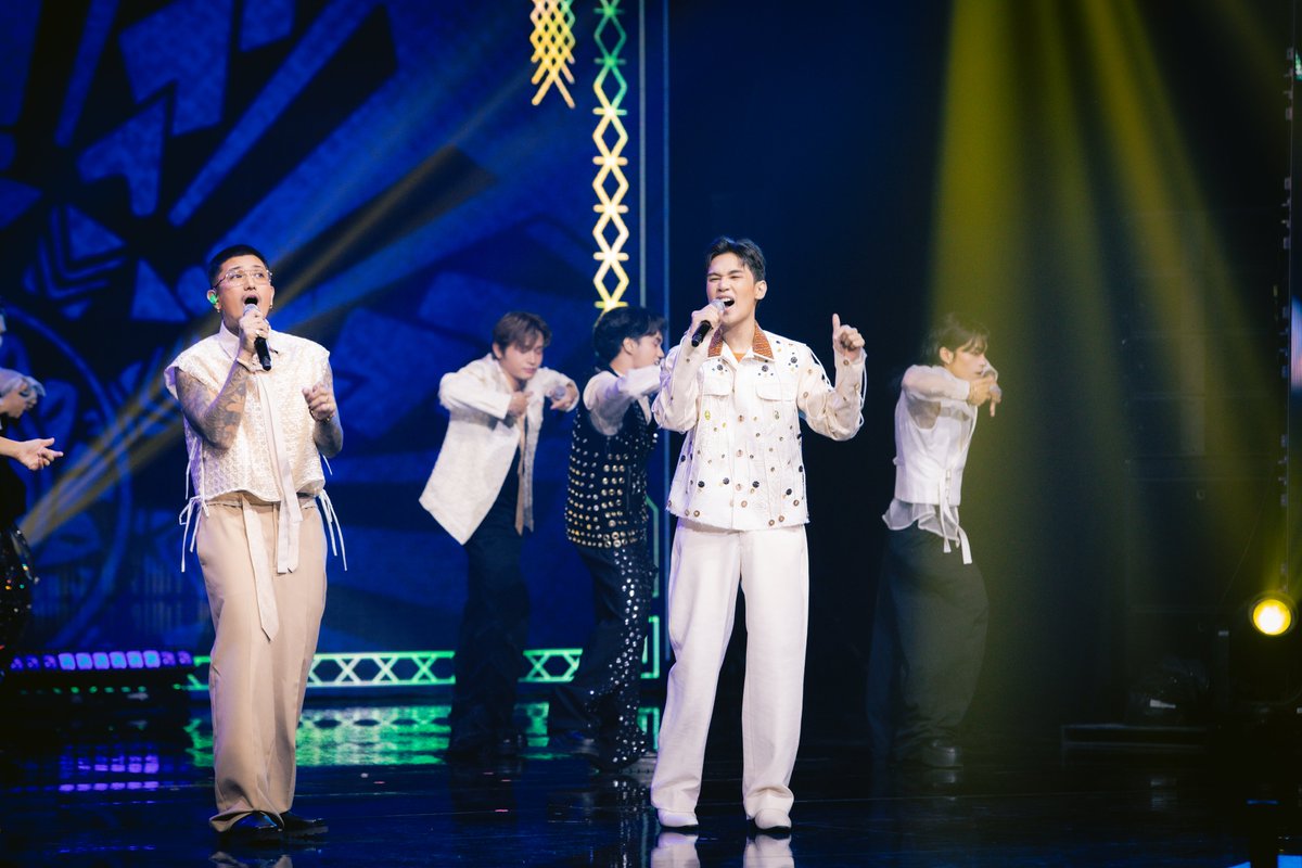 polarisabscbn's tweet photo. Kapamilya singing champ #ReivenUmali performs in the opening number of the Eurovision Asia: Philippine Selection Night at the New Frontier Theater.

#StarMagic #StarMagicPolaris #ABSCBN
#EurovisionAsia #PSN2026 https://t.co/Ldu3JxfQ4x