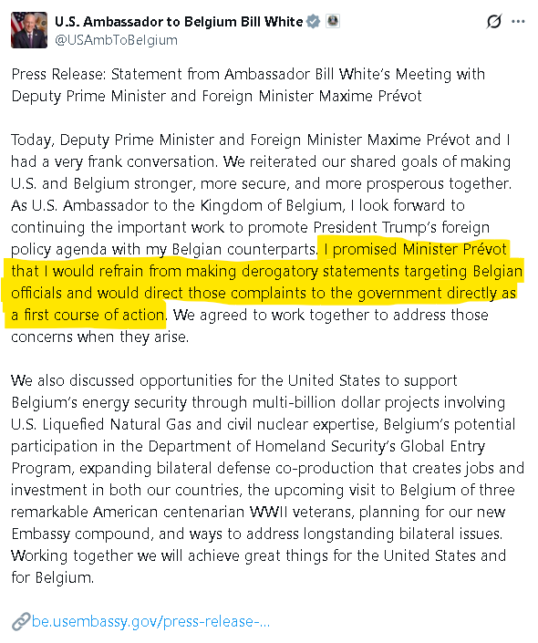 RnaudBertrand's tweet photo. "Diplomacy" in the Trump era: when "I agreed to insult you in private as a first step" is an accomplishment worthy of a press release https://t.co/yLFXiumZxo