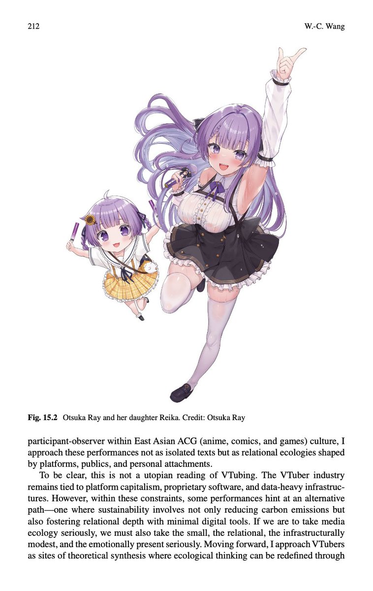 rayotsuka's tweet photo. Otsuka Ray was featured in an academic book on media studies published overseas! 📚✨

Reika and I were introduced as an example of how family can take new forms in the digital age.

Thank you so much for featuring us! 💜 https://t.co/g5mwEBoT1H