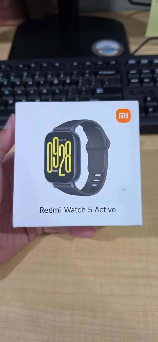 dumpzaul's tweet photo. WTS Xiaomi Redmi Watch 5 Active
alasan dijual karena belum pernah dipake sama sekali (ini dibeliin abang sendiri) dan dijamin ori yaaa.

boleh nego sampe deal😃🫶

#zonauangㅤ #wts https://t.co/9VkO5mQ8FQ