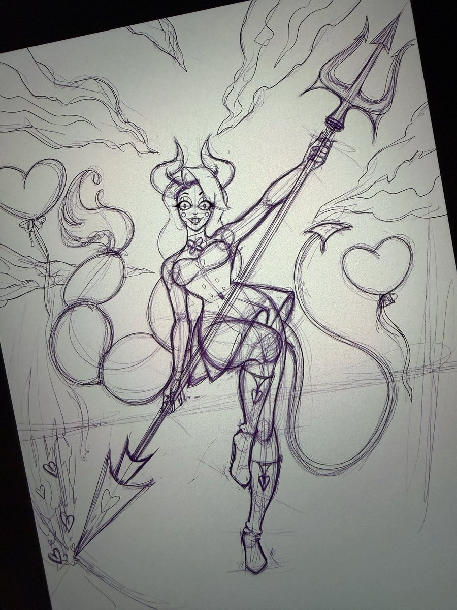 zvezdec_milo's tweet photo. Just started Hazbin Hotel and I’m already obsessed 💖 Had to draw Charlie! 
#HazbinHotel #CharlieMorningstar https://t.co/NX1sbgjpjZ