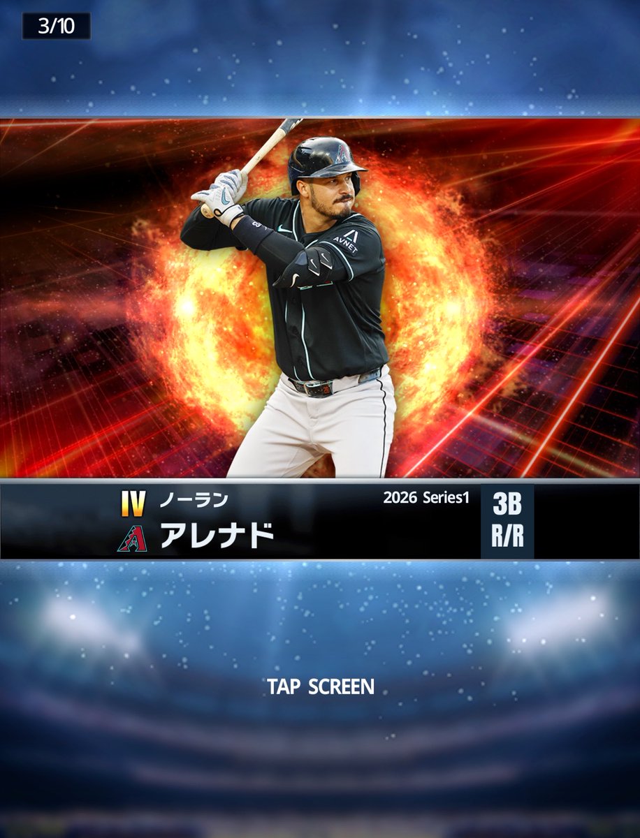 kanbe_games's tweet photo. #メジャスピ
TBアレナド欲しくて回したら通常ダイヤモンドバックス
くそ〜！思ったらよく見るとアレナド？やったー凸できる！って心もてあそばれました。さーランキングでジャッジ救います https://t.co/FwJcHxY9mo