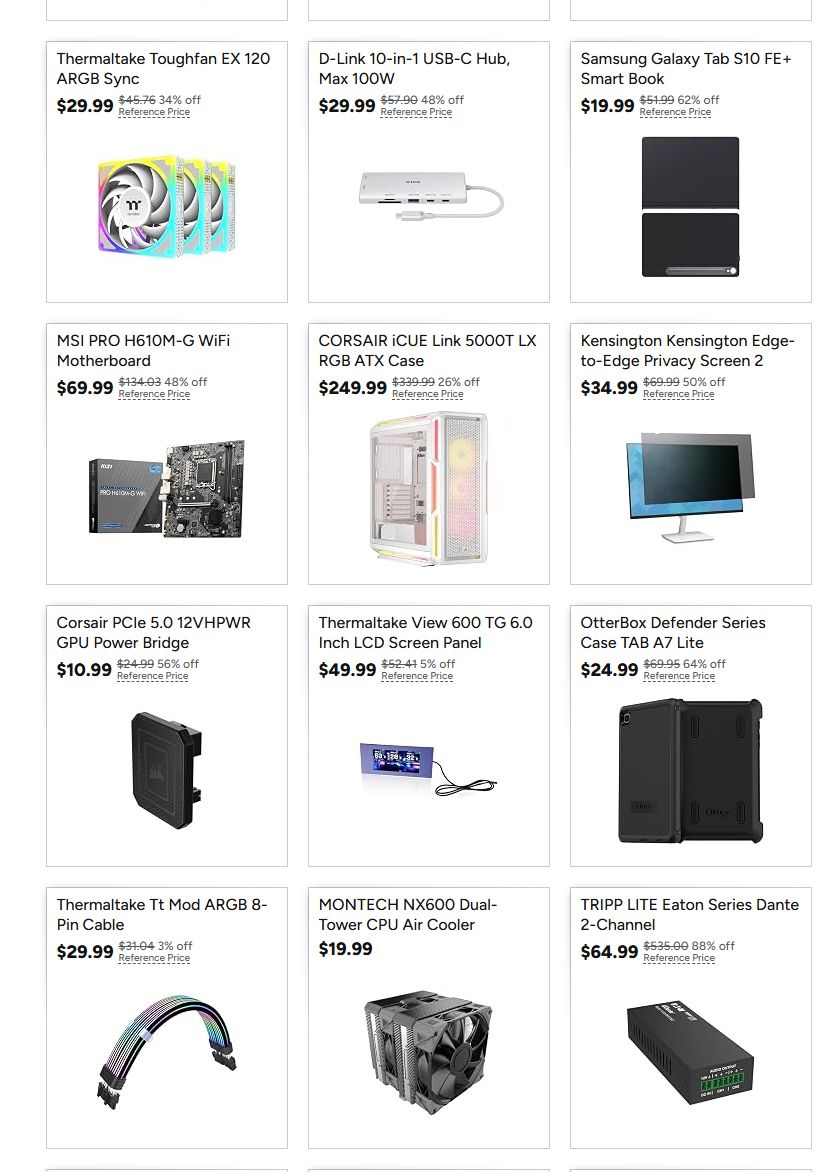 Wario64's tweet photo. PC Components &amp; More Super Sale on Woot https://t.co/ORNwc2fvuX #ad https://t.co/zZgpYMJKNe