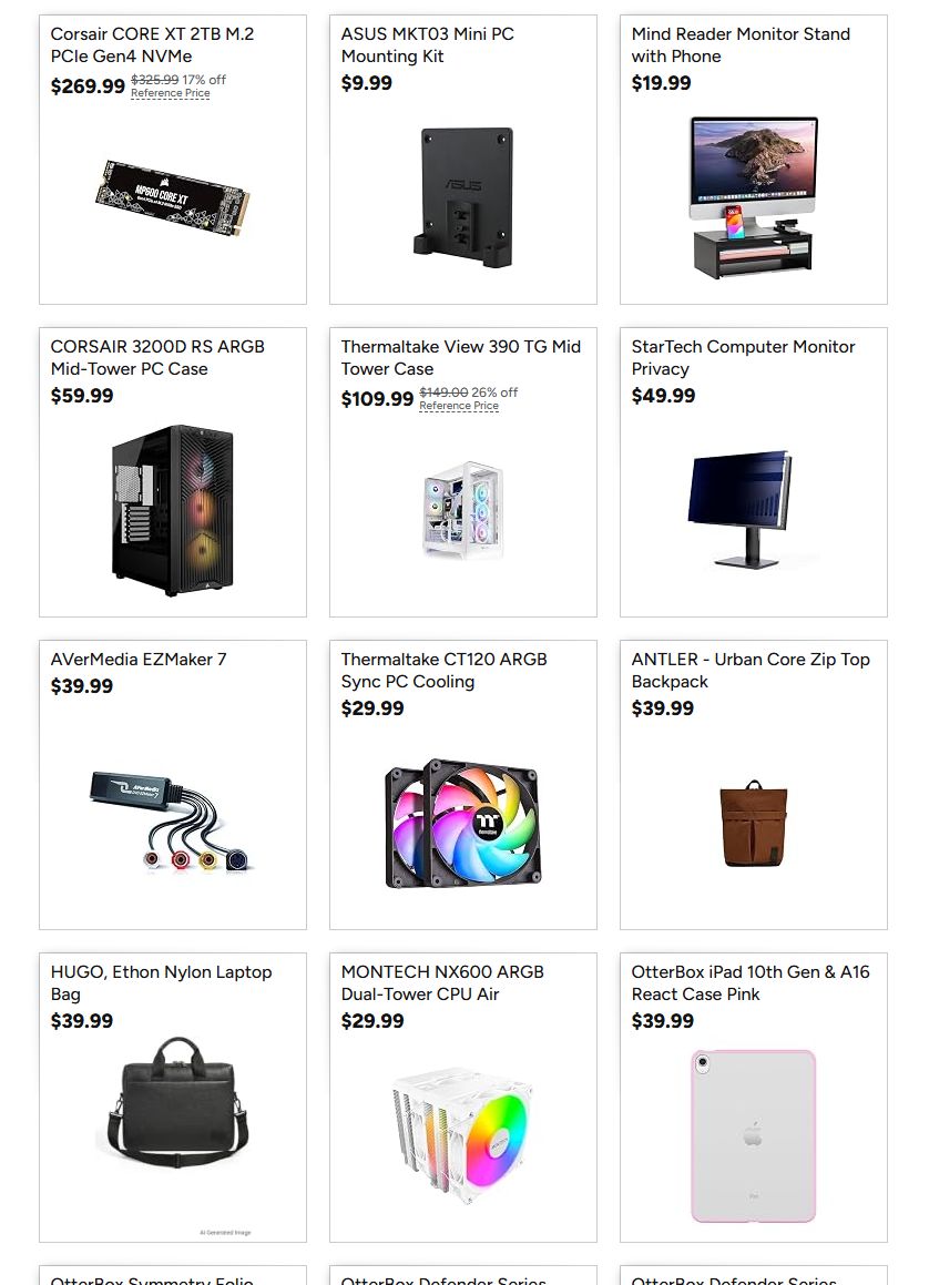 Wario64's tweet photo. PC Components &amp; More Super Sale on Woot https://t.co/ORNwc2fvuX #ad https://t.co/zZgpYMJKNe