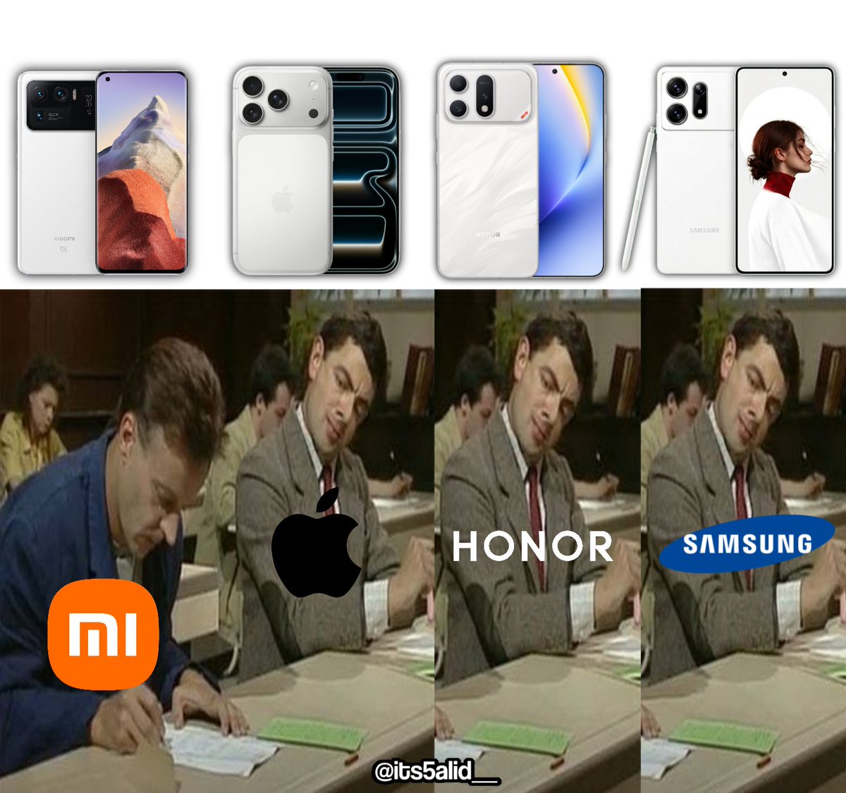 its5alid__'s tweet photo. @ApplesClubs I agree that the only things Samsung copied were AirPods, the Watch Ultra, and the Xiaomi Mi 11 Ultra. anything else is just ragebait. https://t.co/rAZjkLXcqZ