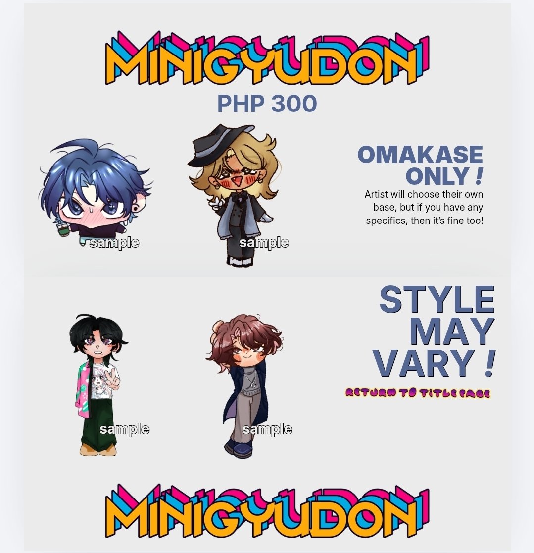 minigyudon's tweet photo. I have diff type of cheebs as well .... I'm just too lazy to make a new pubmat ......... 

Head only - 100
Half body - 150
Whole body - 300

You can choose either lineless (2nd photo) or with line ! I'm #versatile LOL https://t.co/eYKgn3kye9
