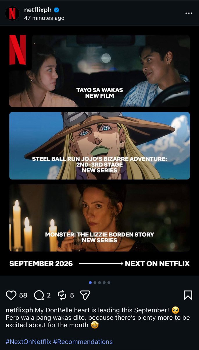 donbellejournal's tweet photo. OMG!!! OMG!!! 😭😭😭

#TayoSaWakas on Netflix this September!!!

#DonBelle https://t.co/vlkT0zA81y