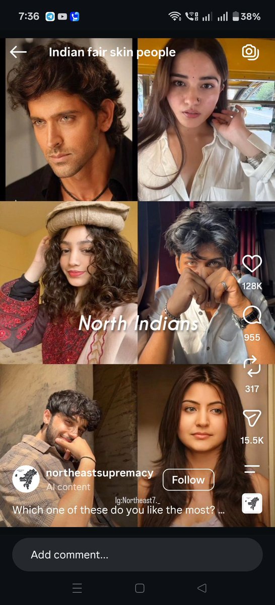 sen1068771's tweet photo. @ItIsHoeMath A white pig skinn giving his fantacized report . Not all indians call themselves Aryans . The western , northern and western upper castes , jaats , rors call themselves as Aryans and they look better than you white looser dead jesus worshippers . Give proof of you claim wiggy . https://t.co/IG6xVoRO3p
