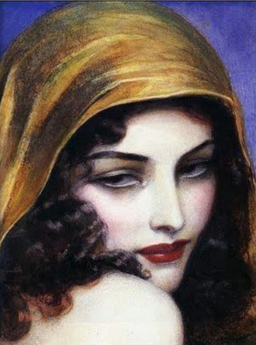 archive09_jpeg's tweet photo. Gypsy – Władysław T. Benda (~1920). https://t.co/iSfw5LGzCF