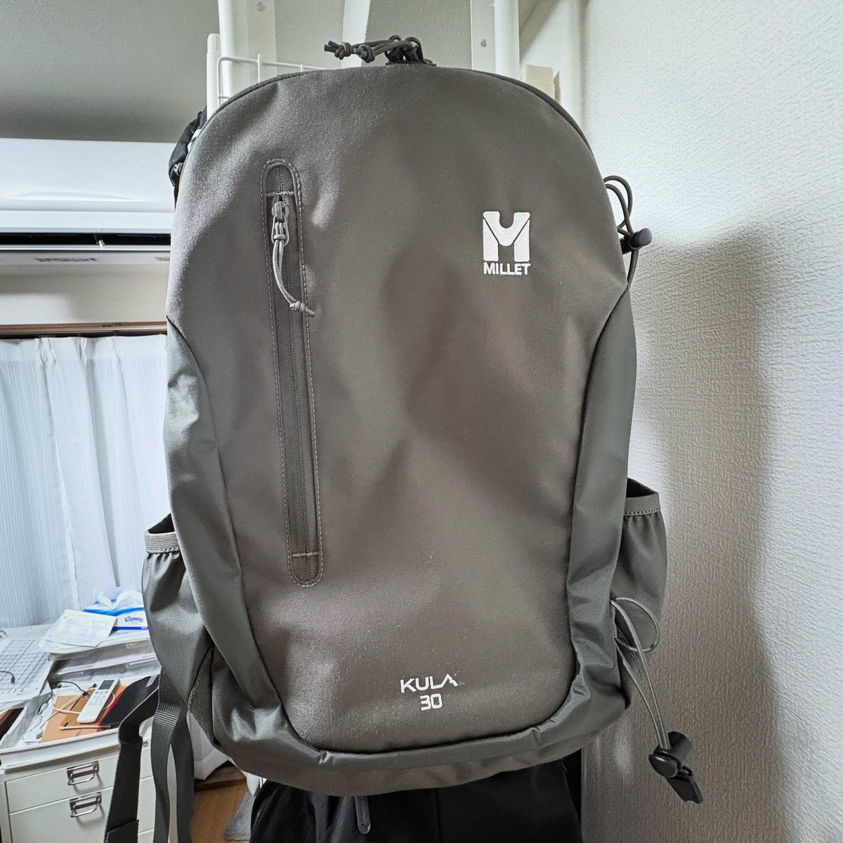 kigaru's tweet photo. ハイキング用30Lザック買いました!
#millet #kula
フランス製らしい。。
しらんけど。。 https://t.co/fZcca6tjbN